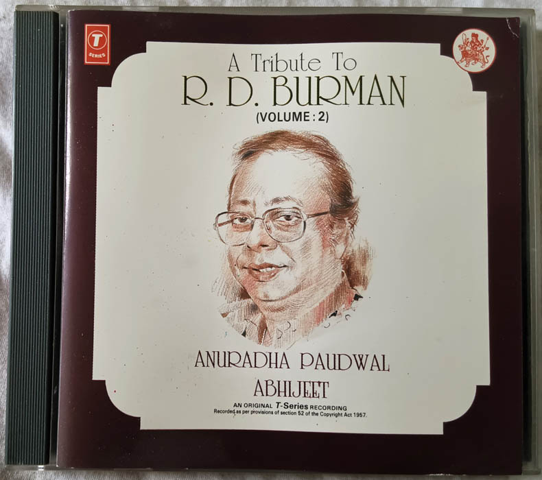 A Tribute R. D. Burman Volume-2 Hindi Audio CD By Anuradha Paudwal-Abhijeet