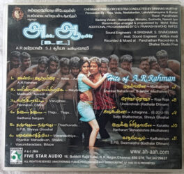 Anbe Aaruyire Tamil Audio CD By A.R. Rahman