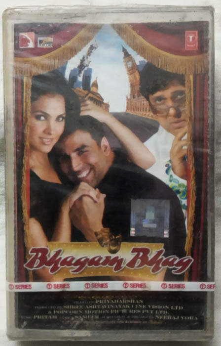 Bhagan Bhag Hindi Film Songs Audio Cassette By Pritam (Sealed)