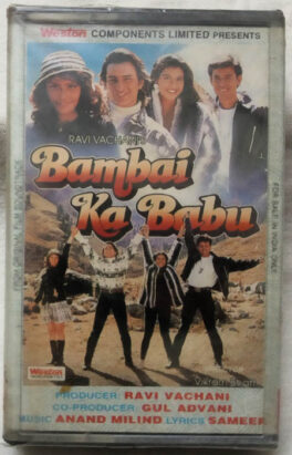 Bombai Ka Babu Hindi Audio Cassete By Anand Milind (Sealed)