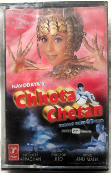 Chhota Chetan Hindi Film Songs Audio Cassette By Anu Malik (Sealed)