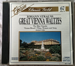 Classic Gold Johann Strauss great Vienna Waltzes Audio cd