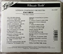 Classic Gold London Symphony Orchestra Encores Audio cd