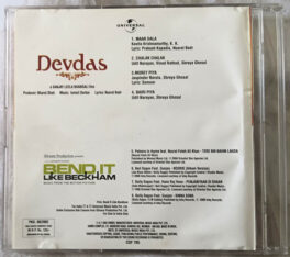 Devdas – Bend It Like Beckham Audio cd
