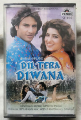 Dil Tera Diwana Hindi Audio Cassette By Aadesh Shrivastava (Sealed)