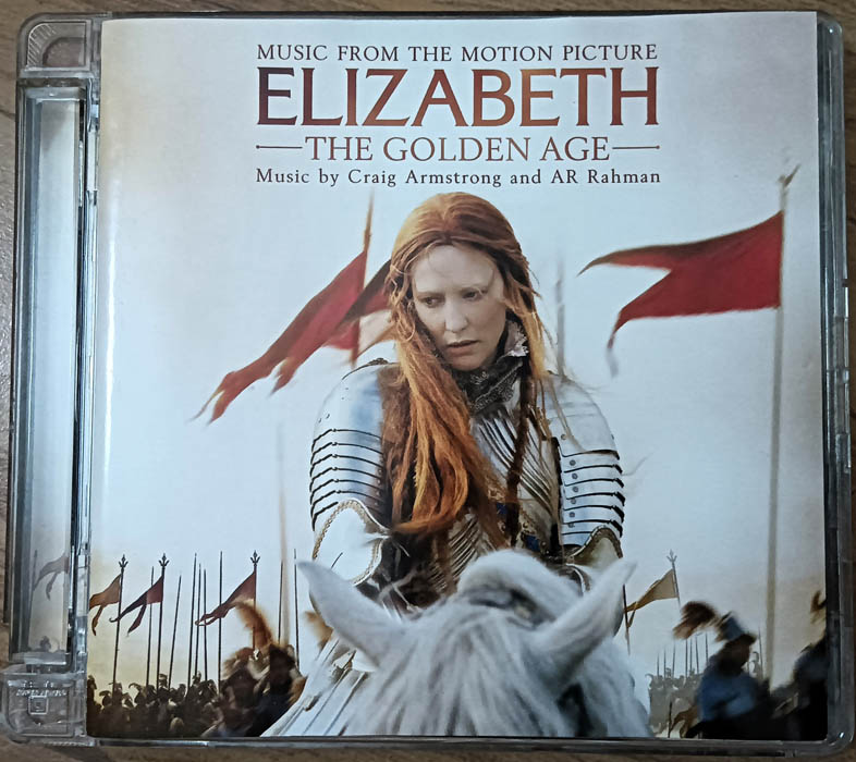 Elizabeth The Golden Age Sountrack Audio cd By A.R.Rahman