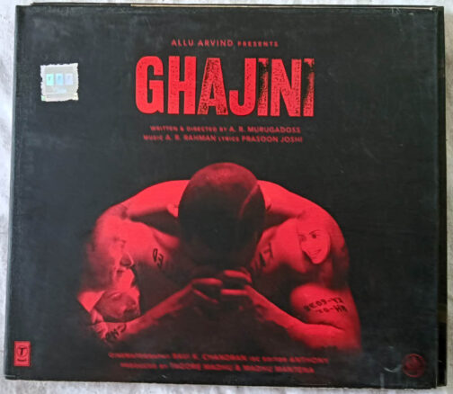 Ghajini Hindi Audio CD By A. R. Rahman