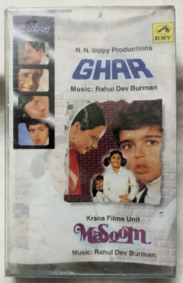 Ghar – Massoom Hindi Audio Cassette By Rahul Dev Burman(Sealed)