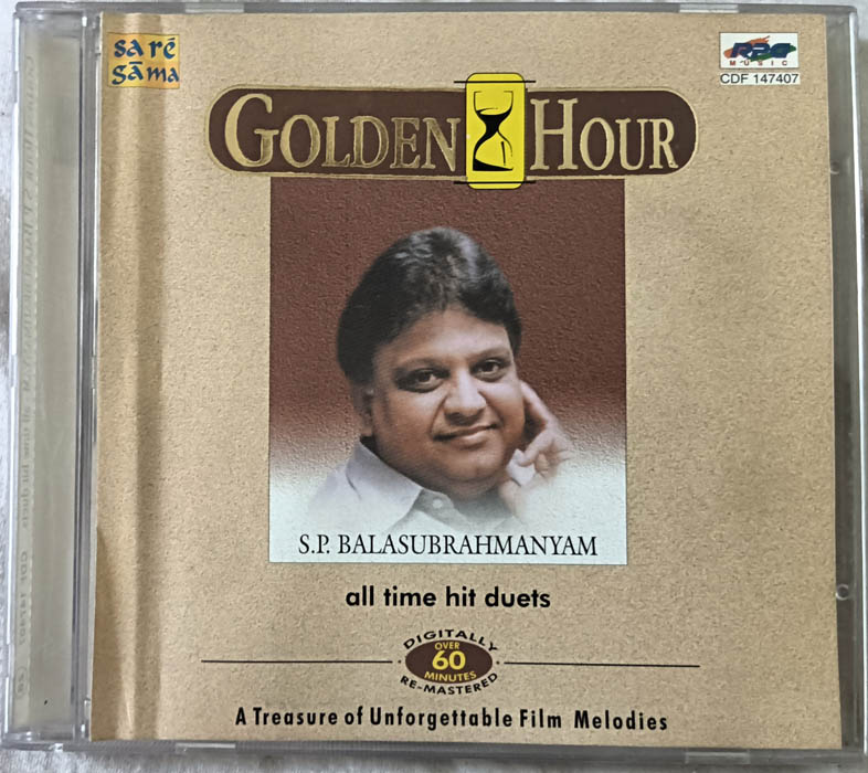 Golden Hour S. P. Balasubrahmaniyam All Time Hit Duets Tamil Audio CD