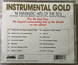 Instrumental Gold 14 Fantastic Hits of the 50s Audio cd
