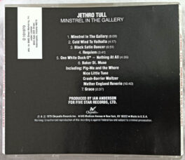 Jethro Tull Minstrel in the Gallery Audio cd