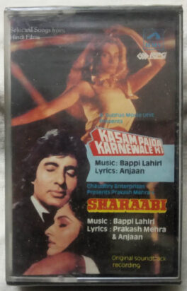 Kasam Paida Karnewale Ki – Sharaabi Hindi Audio Cassette By Bappi Lahiri (Sealed)