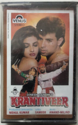 Krantiveer Hindi Audio Cassette By Anand Milind (Sealed)