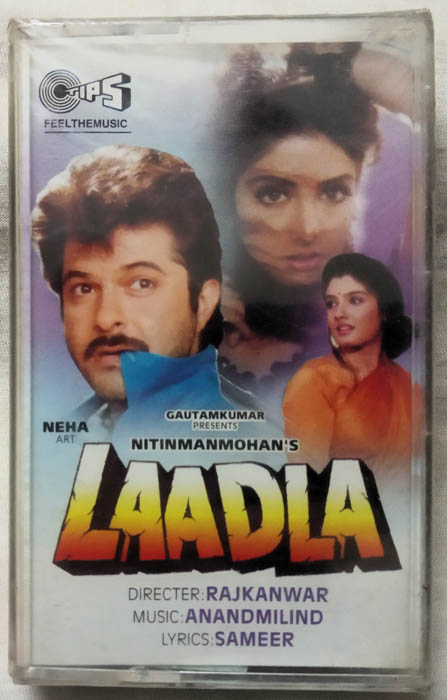 Laadla Hindi Film Songs Audio Cassette By Anand Milind