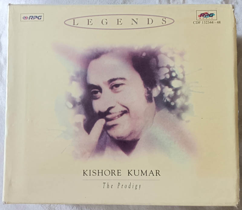 Legends Kishore Kumar The Prodigy Vol 1 to 5 Audio cd