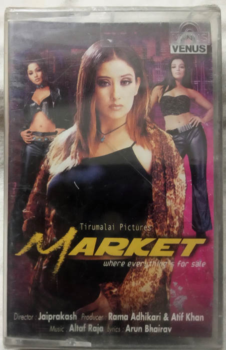 Market Hindi Film Songs Audio Cassette By Altaf Raja