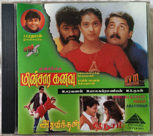Minsara Kanavu-Nesam-Aravindan Tamil Audio CD