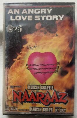 Naaraaz Hindi Film Songs Audio Cassette By Anu Malik (Sealed)
