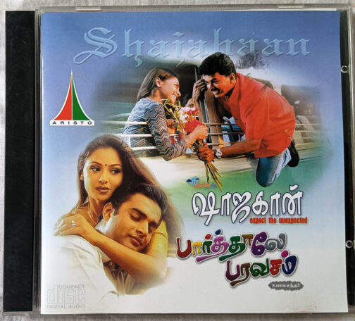 Parthale Paravasam - Shajahan Tamil Film Audio cd