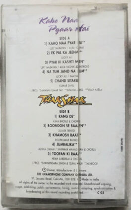 Thakshak – Kaho Naa Pyaar Hai Audio Cassettes (Sealed)