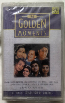 The Golden Moments The Finest collection of Ghazals Hindi Audio Cassette (Sealed)