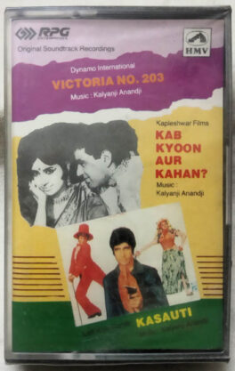 Victoria No 203 – Kab Kyoon Aur Kahan – Kasauti Hindi Audio Cassette (Sealed)