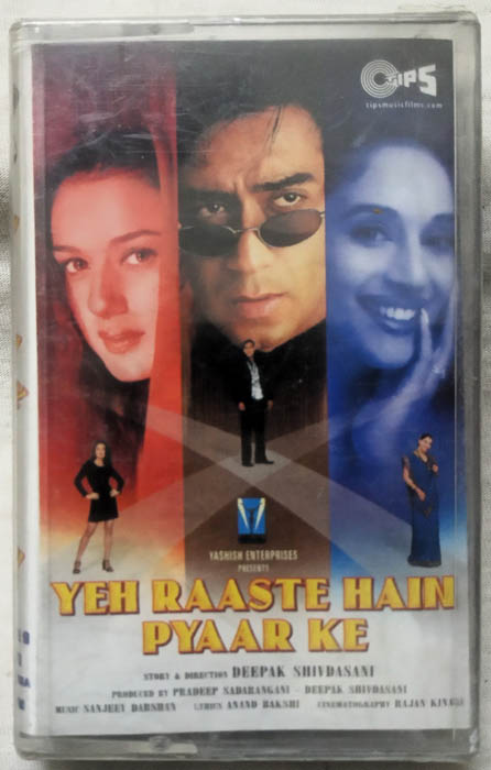 Yeh Raaste Hain Pyaar Ke Audio Cassette By Sanjeev Darshan