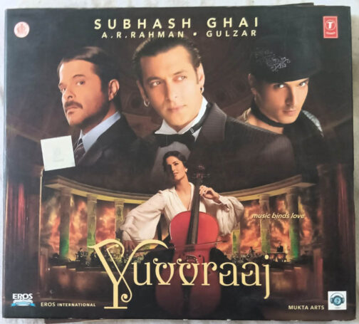 Yuvaraaj Hindi Audio cd By A.R Rahman