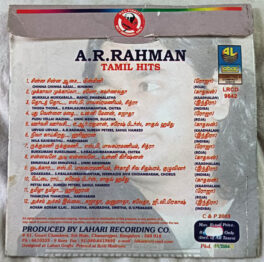 A R Rahman Tamil Hits Audio cd