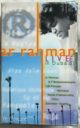 AR Rahman Live in Dubai vol 1 & 2 Hindi Film Audio Cassette