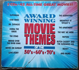 Award Wining Movie Themes of the 50s 60s 70s Audio cd (3cd pack)