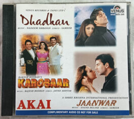 Dhadkan – Karobaar – Jaanwar Hindi Audio cd