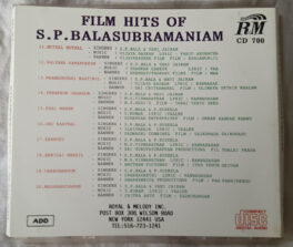 Film Hits s.p.Balasubramaniam Audio cd