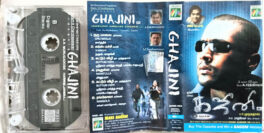 Ghajini Tamil Audio Cassette By Harris Jayaraj
