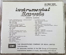 Instrumental Marvels Audio cd