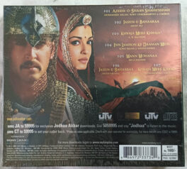 Jodha Akbar Hindi Audio Cd By A.R. Rahman (Sealed)