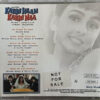 Kabhi Khan Kabhi Naa Hindi Audio CD By Jatin Lalit