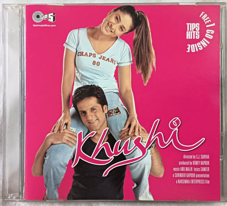 Khushi Hindi Audio cd By Anu Malik