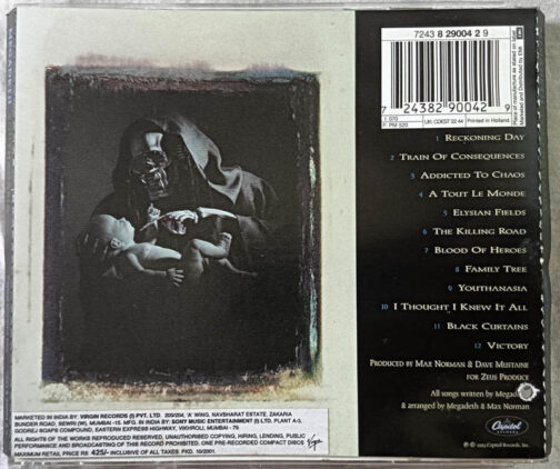 Megadeth youthanasia Audio cd