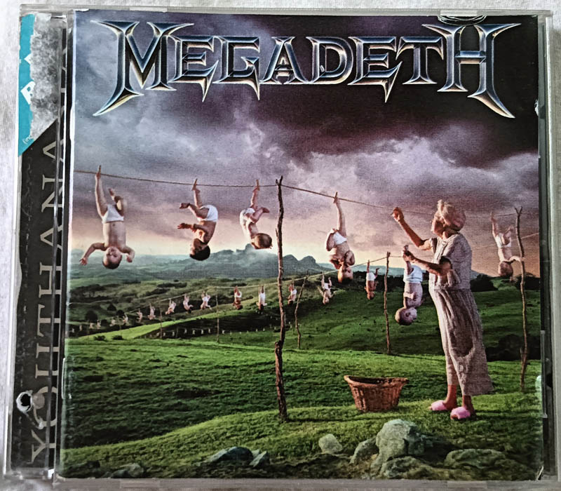 Megadeth youthanasia Audio cd