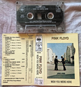 Pink Floyd Wish you were here Audio Cassette