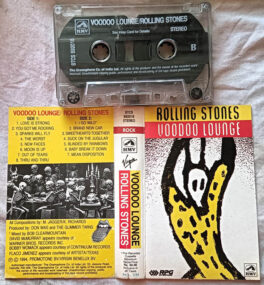 Rolling Stones Voodoo Lounge Audio Cassette
