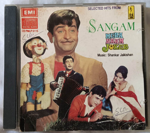 Sangam - Mera Naam Joker Hindi Audio cd By Shankar Jaikishan