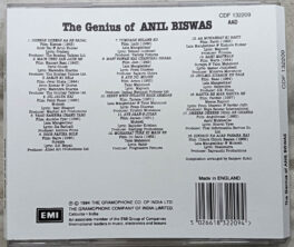The Genius of Anil Biswas Hindi Audio cd