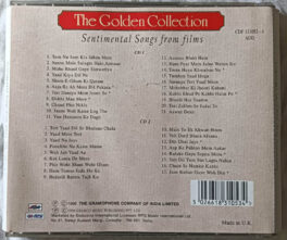 The Golden Collection Sentimental Songs from Films Hindi Audio cd