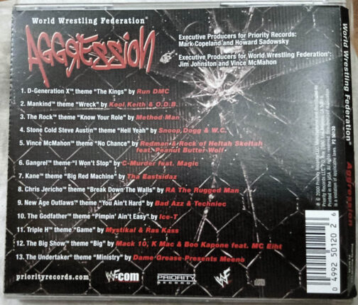 WWE Aggression Audio cd