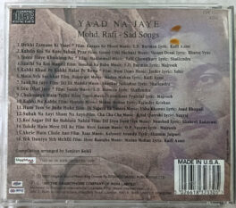 Yaad Na Jaye Mohd Rafi Sad Songs Hindi Audio cd