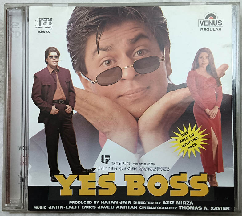 Yes Boss Hindi Audio cd By Jatin Lalit