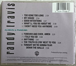 Randy Travis Always & Lorever Audio cd