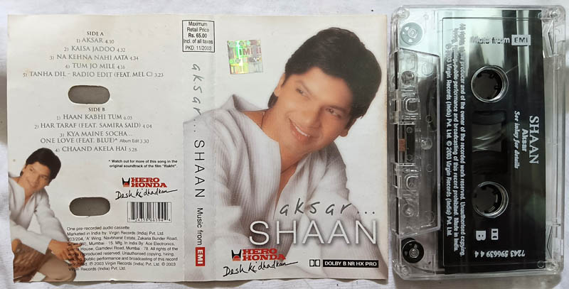 Akar Shaan Hindi album Audio cassette